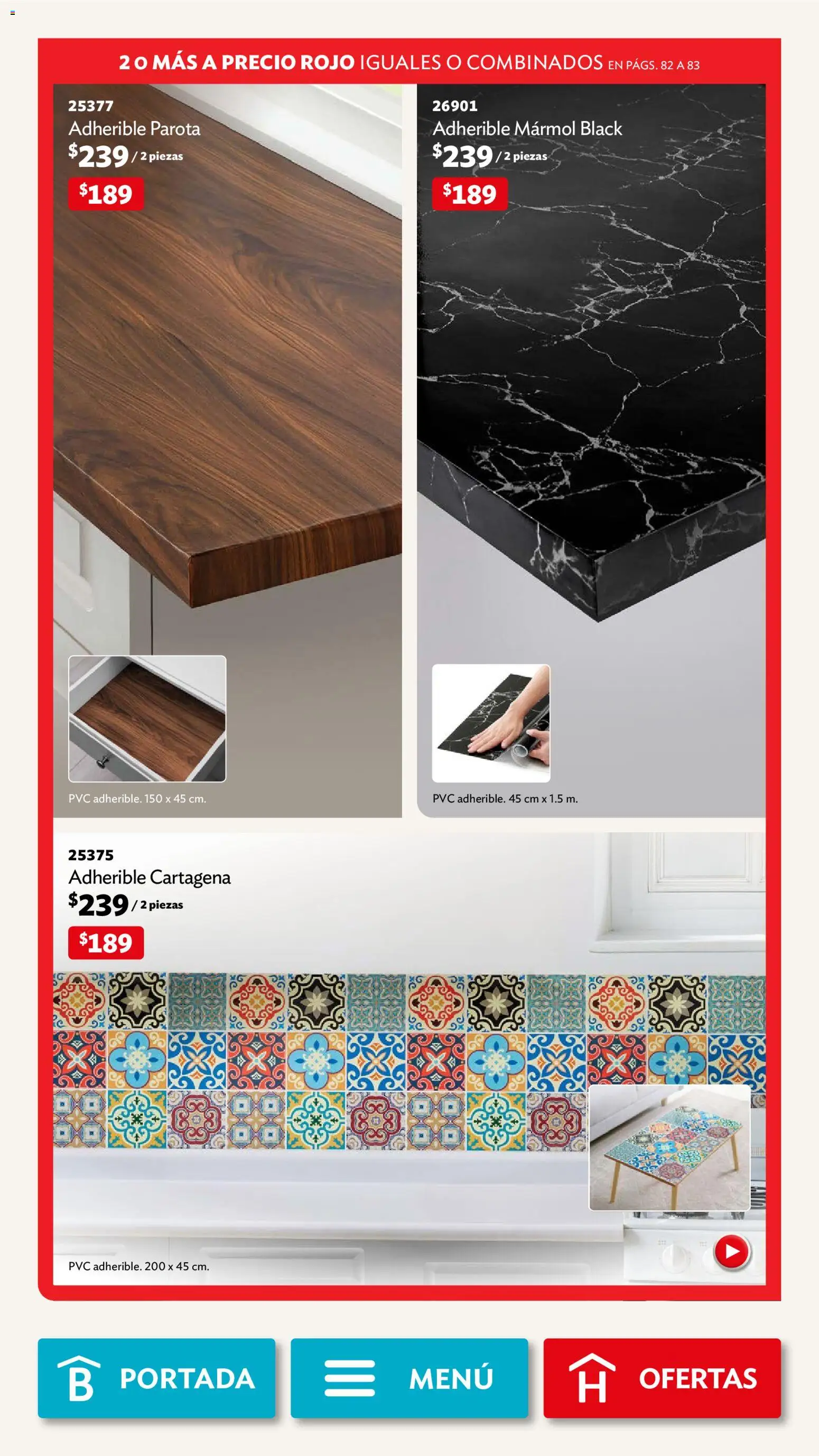 Nuevas ofertas de Betterware válidas en toda la República Mexicana desde el 04.05.2026. ¡Encuentra las mejores ofertas en Betterware campaña 5 2026! | Página: 83