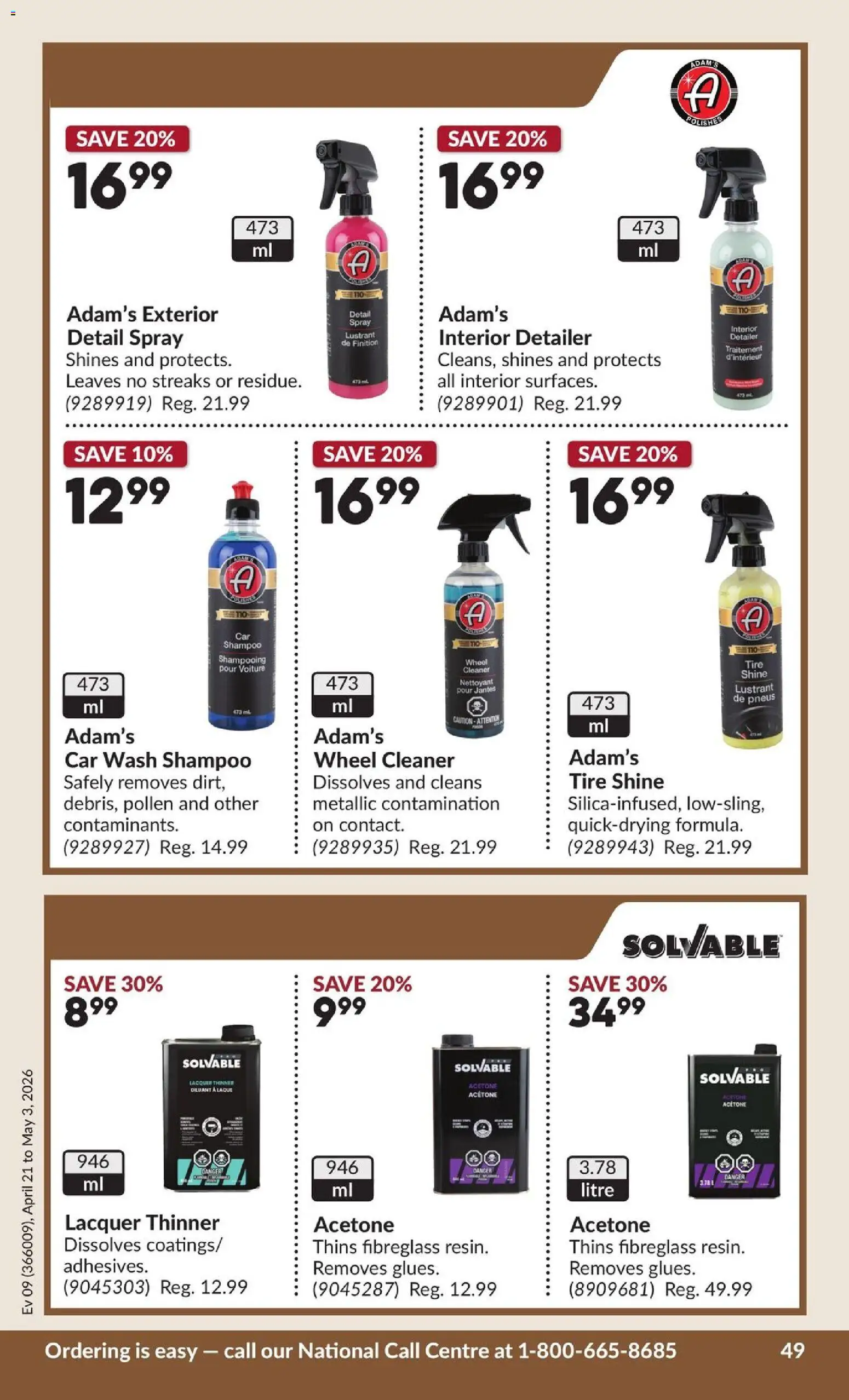 Princess Auto flyer valid from 21.04.2026 | Page: 54 | Products: Shampoo