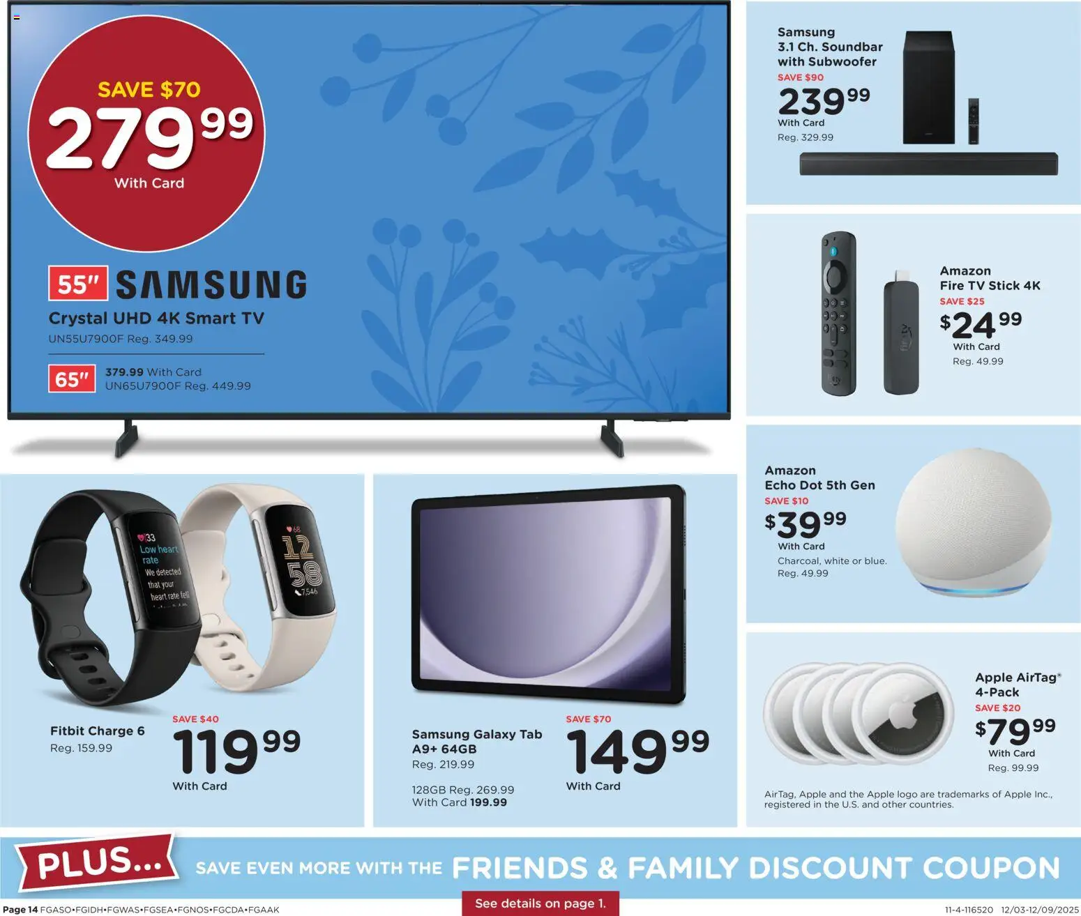 Fred Meyer Home & Apparel - valid from 03.12.2025 | Page: 21 | Products: Subwoofer, Tv