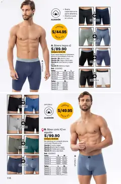 Vista previa de folleto Leonisa - Catálogo de la Leonisa válido desde 24.02.2026 | Página: 116 | Productos: Boxers