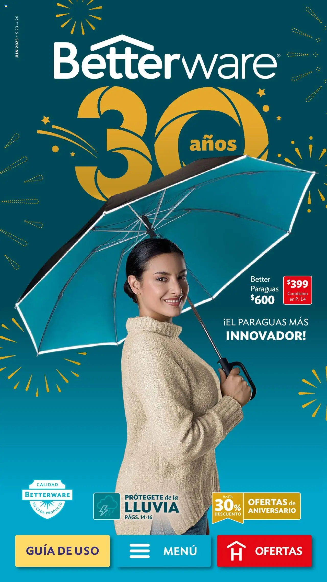 Nuevas ofertas de Betterware válidas en toda la República Mexicana desde el 02.06.2025. ¡Encuentra las mejores ofertas en Betterware campaña 6 2025! | Página: 1