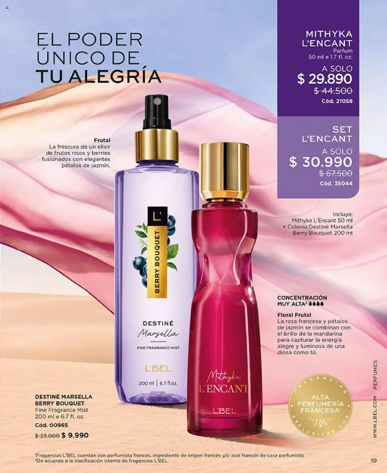 Catálogo L'Bel Campaña 13 │ válido desde el 29.07.2025 | Página: 19 | Productos: Brillo