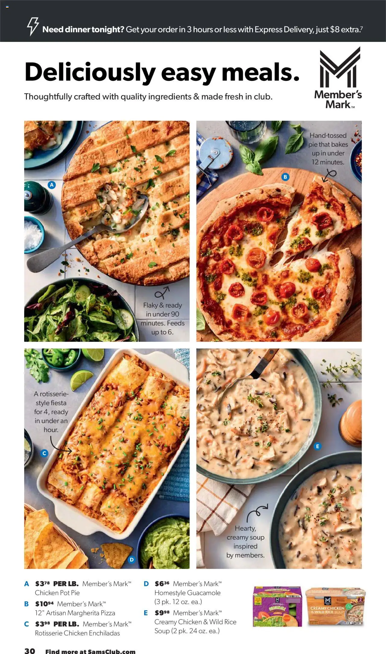 Sam's Club Instant Savings Book September - valid from 27.08.2025 | Page: 30 | Products: Pizza, Rice