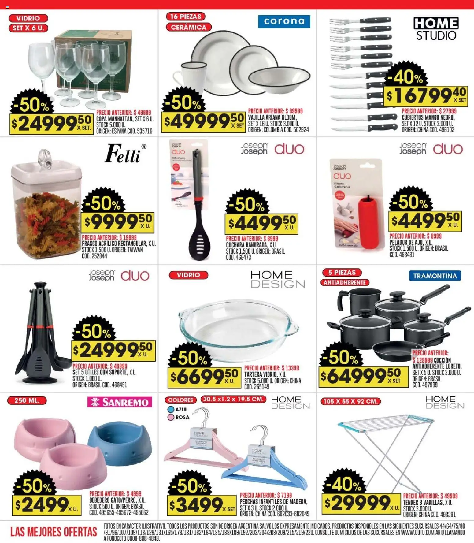 Coto - Ofertas │ válido desde el 24.11.2025 | Página: 20 | Productos: Cuchara, Tender, Frasco, Mango