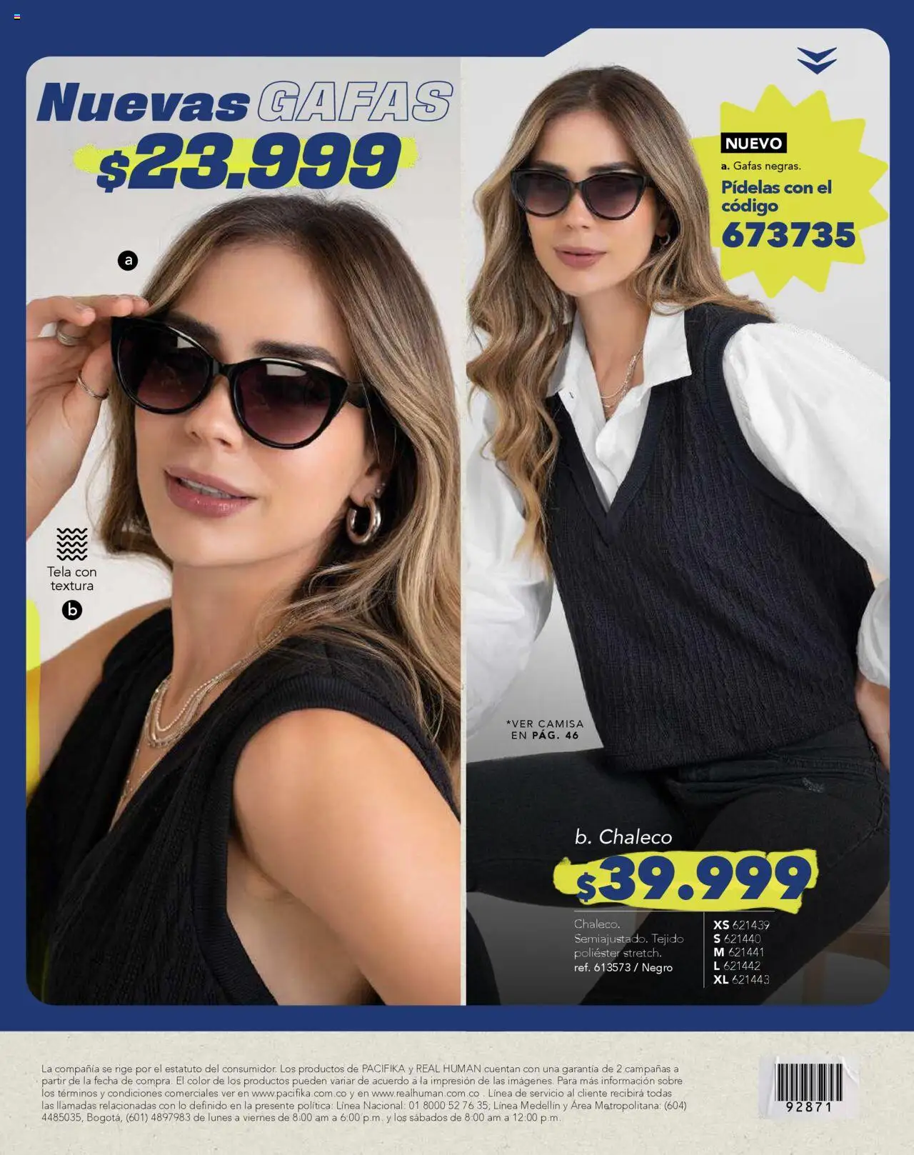 Pacifika revista - valida desde el 16.06.2025 | Página: 178 | Productos: Sobre, Camisa, Chaleco