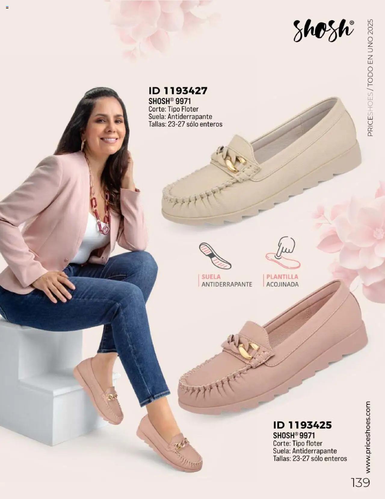 Nuevas ofertas de Price Shoes válidas en toda la República Mexicana desde el 05.05.2025. ¡Encuentra las mejores ofertas en Price Shoes catálogo Todo En 1 2025! | Página: 139