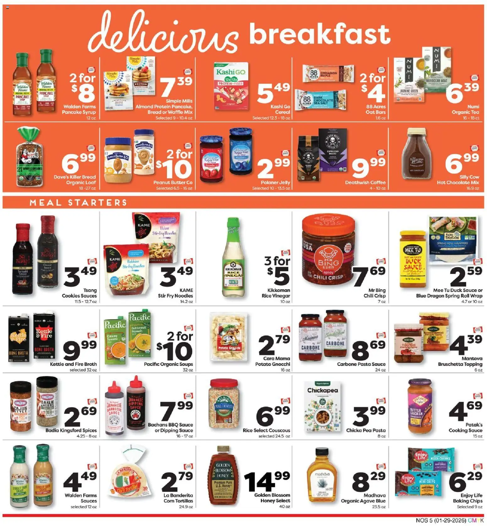 Weis Natural Living - valid from 29.01.2026 | Page: 5 | Products: Corn, Squash, Tomatoes, Noodles