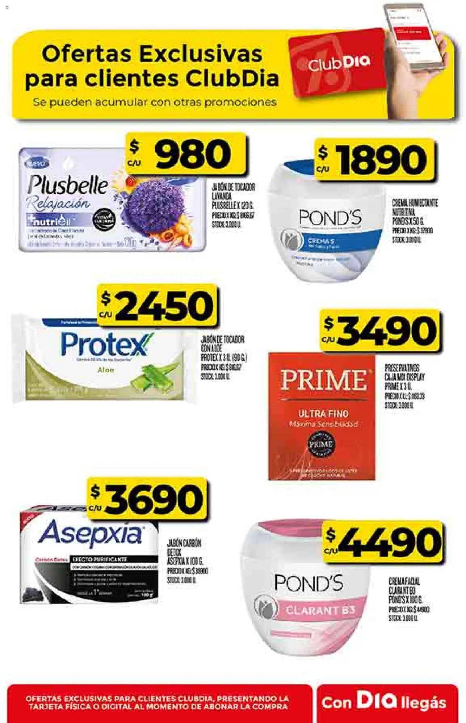 Supermercado DIA Ofertas │ válido desde el 19.11.2025 | Página: 50 | Productos: Jabón, Crema