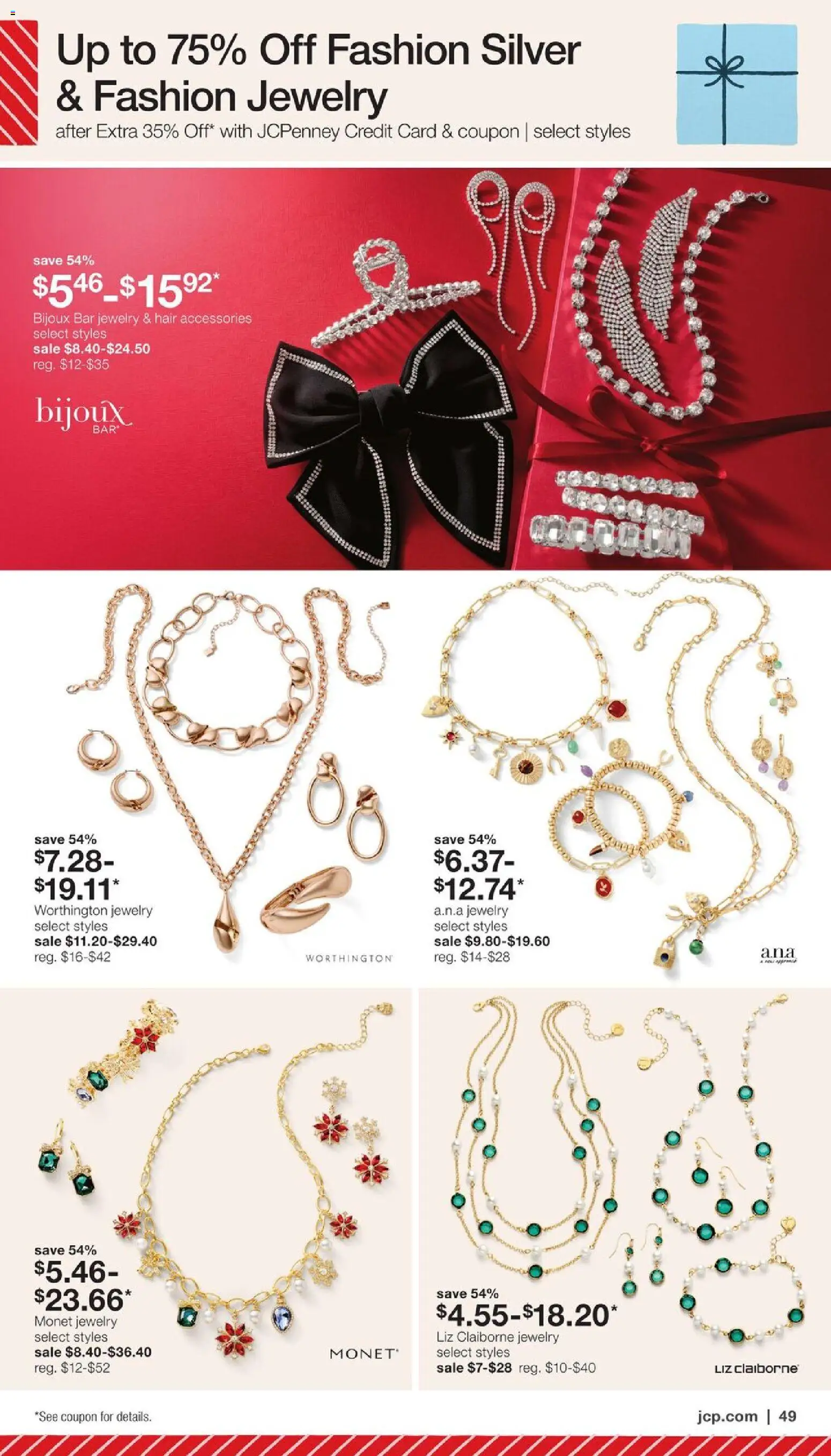 JCPenney Holiday Jewelry Sale - valid from 01.12.2025 | Page: 48
