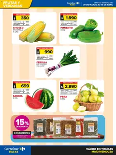 Vista previa Carrefour - Frutas y Verduras A válido desde el 30.03.2026