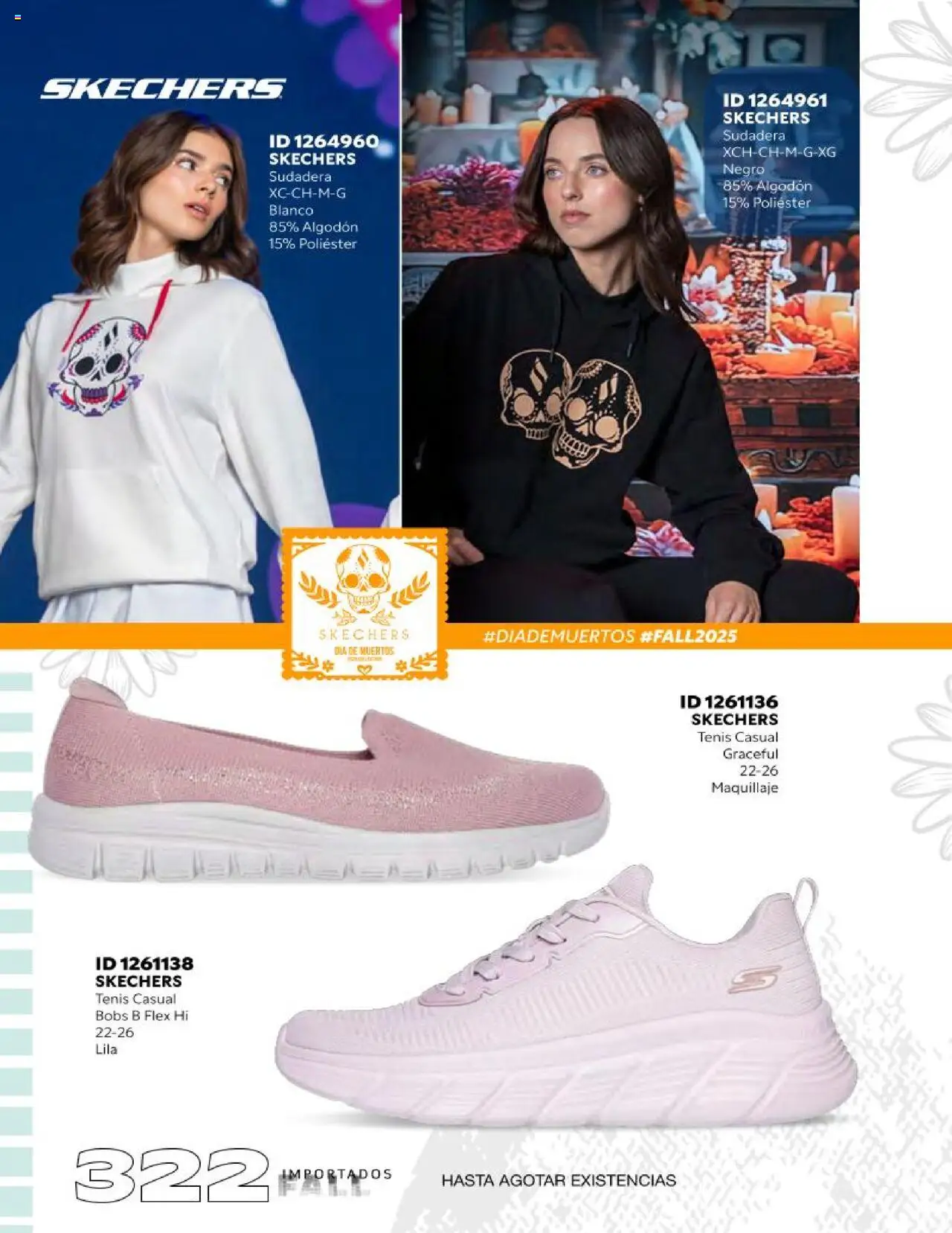 Nuevas ofertas de Price Shoes válidas en toda la República Mexicana desde el 18.10.2025. ¡Encuentra las mejores ofertas en Price Shoes catálogo Fall Importados segunda! | Página: 322 | Productos: Tenis, Algodón, Sudadera, Maquillaje