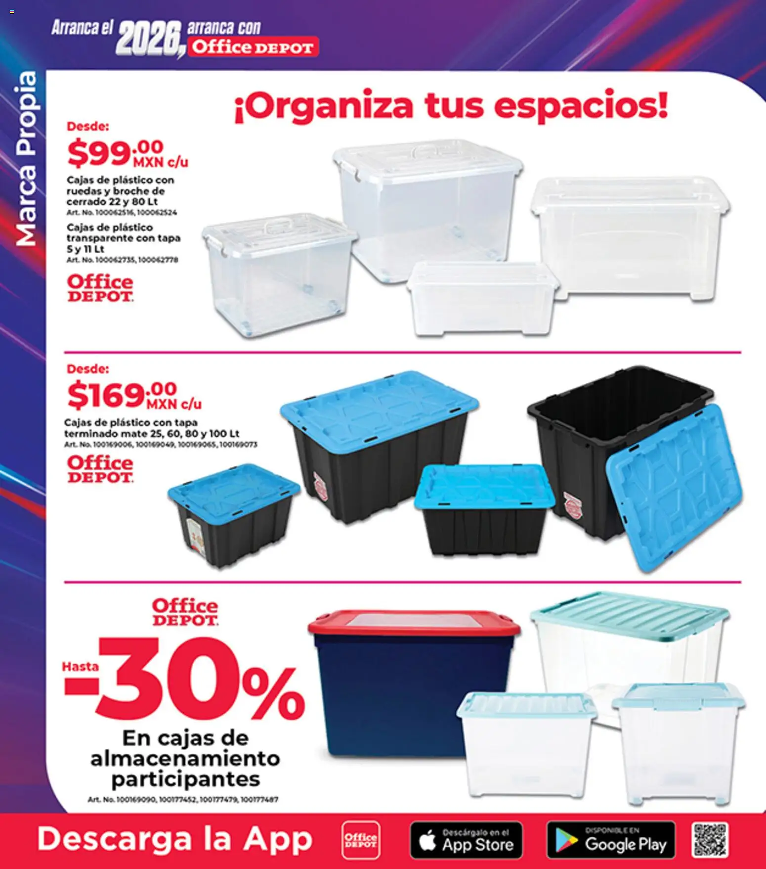 Nuevas ofertas de Office Depot válidas en toda la República Mexicana desde el 01.01.2026. ¡Encuentra las mejores ofertas en Office Depot catálogo! | Página: 6