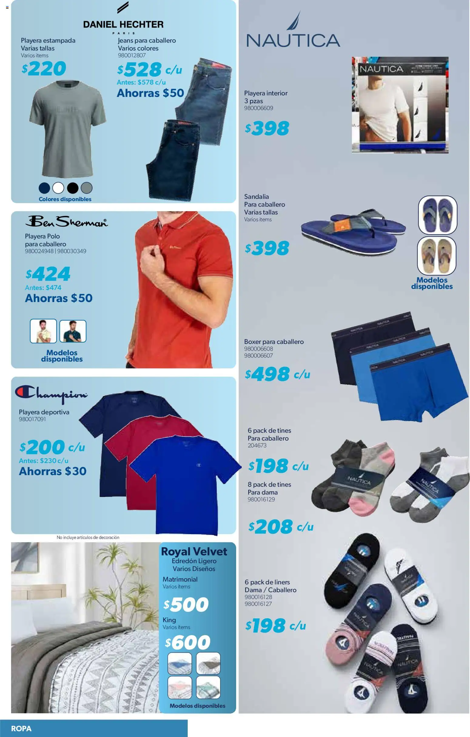 Nuevas ofertas de Sam's Club válidas en toda la República Mexicana desde el 03.03.2026. ¡Encuentra las mejores ofertas en Sam's Club catálogo! | Página: 24 | Productos: Ropa, Playera