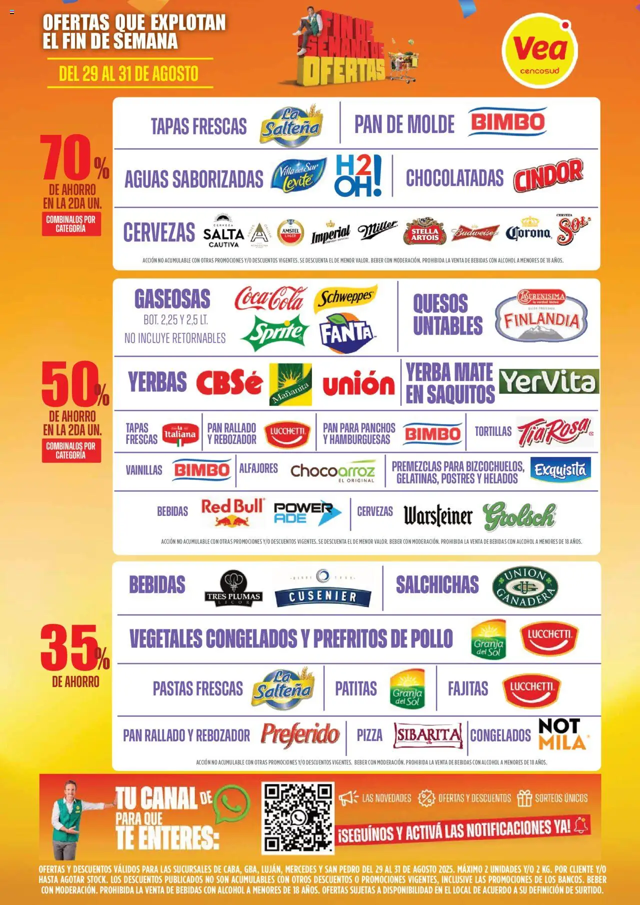Vea ofertas - CABA │ válido desde el 29.08.2025 | Página: 3 | Productos: Mate, Pollo, Pan, Pan rallado