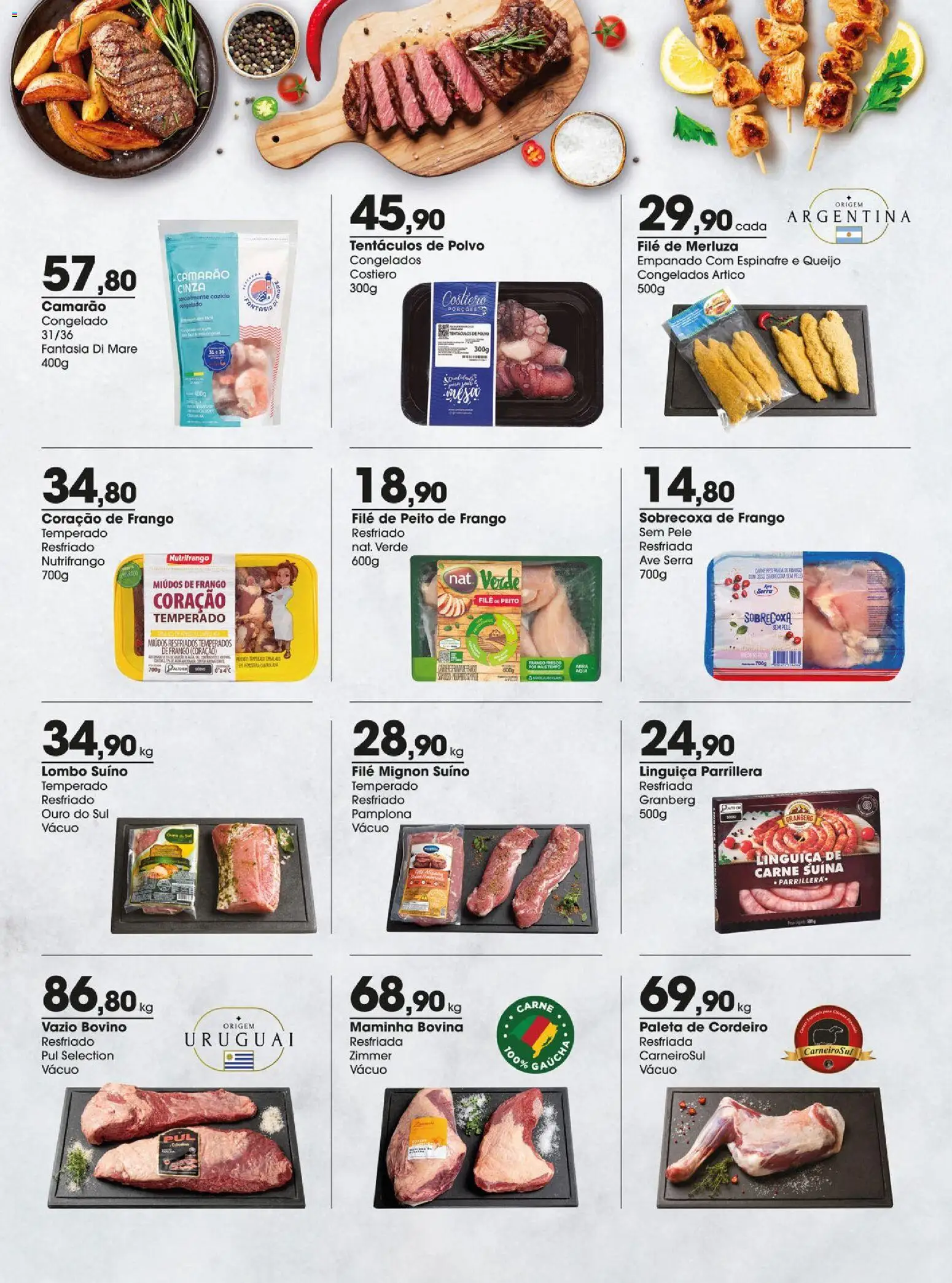 Zaffari Folheto - válido de 07.04.2026 | Página: 10 | Produtos: Maminha, Lombo, Queijo, Polvo