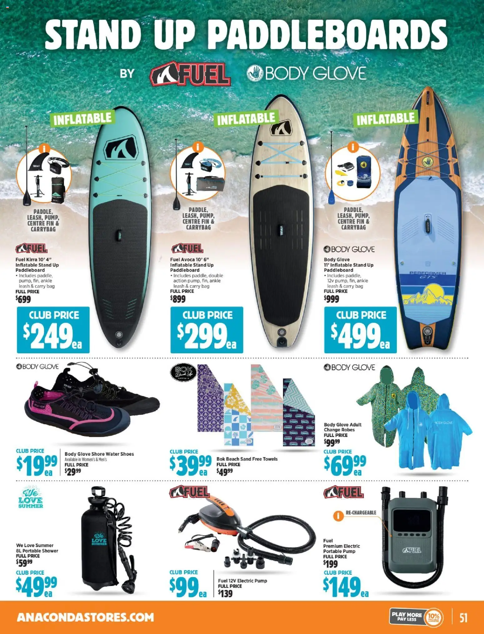 Anaconda catalogue - valid from 03.12.2025 | Page: 51 | Products: Towels, Water, Bag, Portable