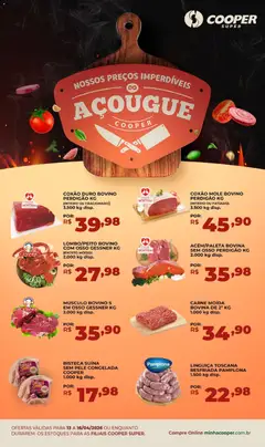 Cooper ofertas do Açougue - Pré-Visualização do folheto da loja Cooper, válido de 13.04.2026