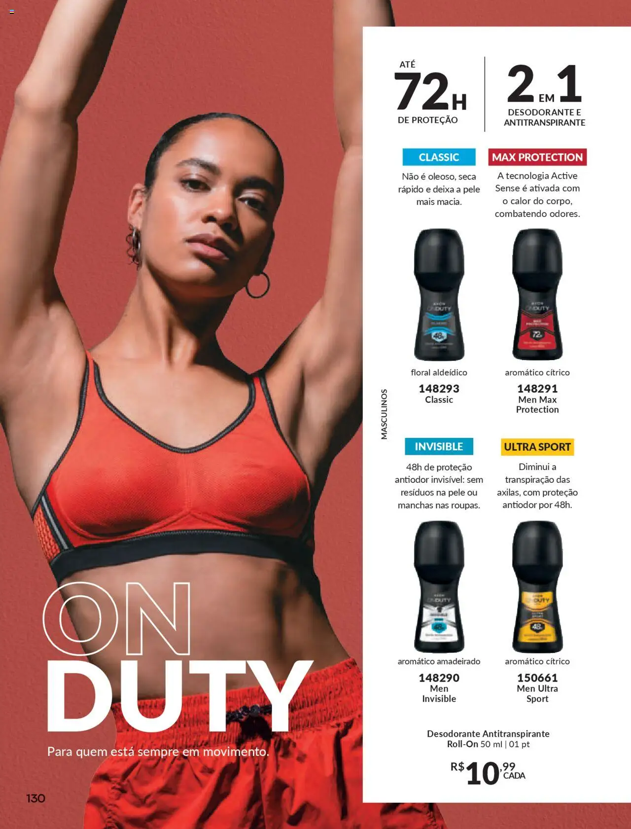 Avon Folheto - válido de 13.08.2025 | Página: 130 | Produtos: Desodorante