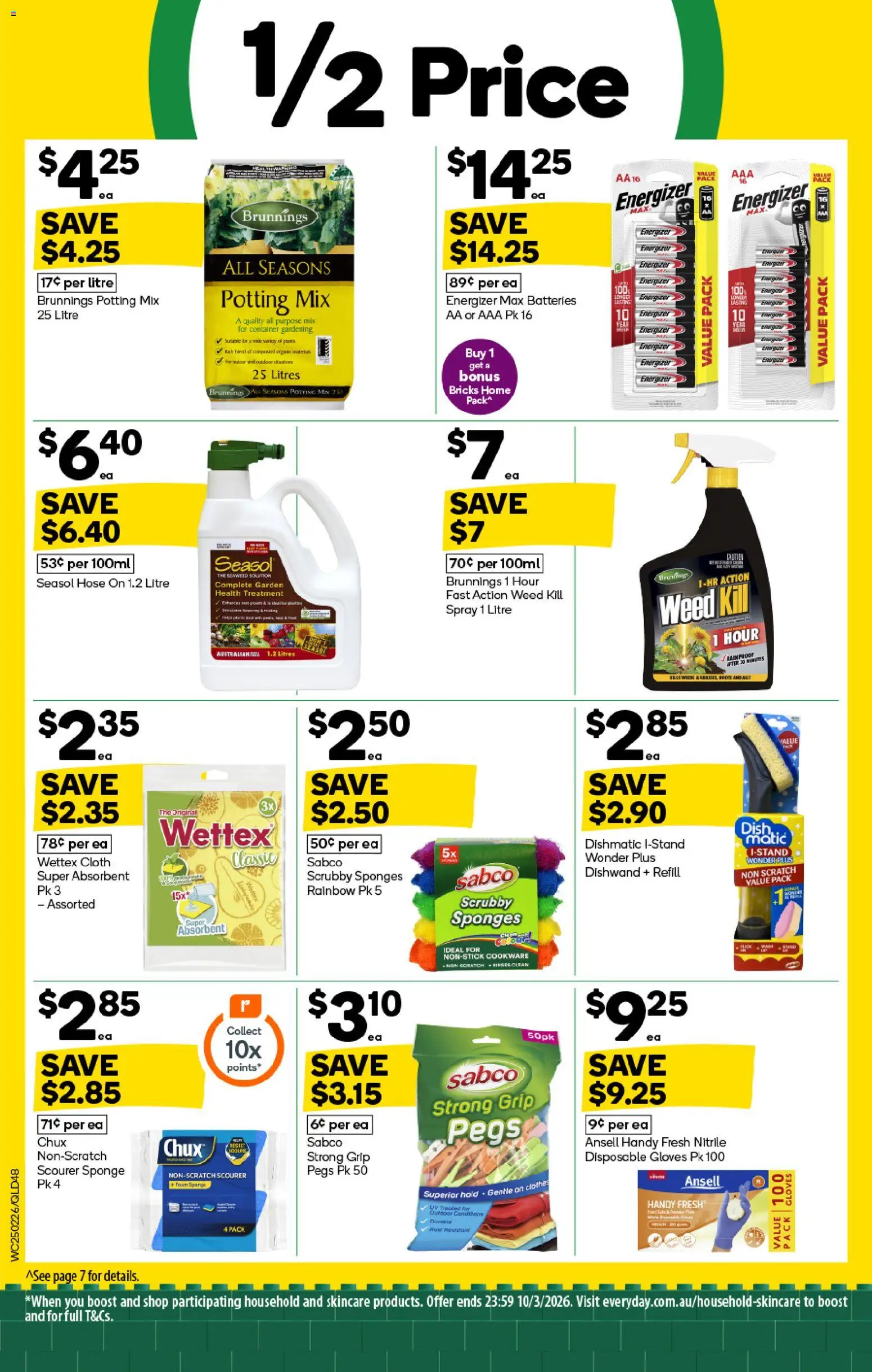Woolworths catalogue - valid from 25.02.2026 | Page: 46 | Products: Household, Cookware, Gloves, Treatment