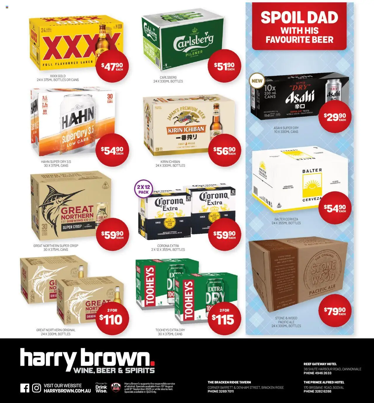 Harry Brown catalogue - valid from 13.08.2025 | Page: 12 | Products: Beer, Wood, Phone, Press