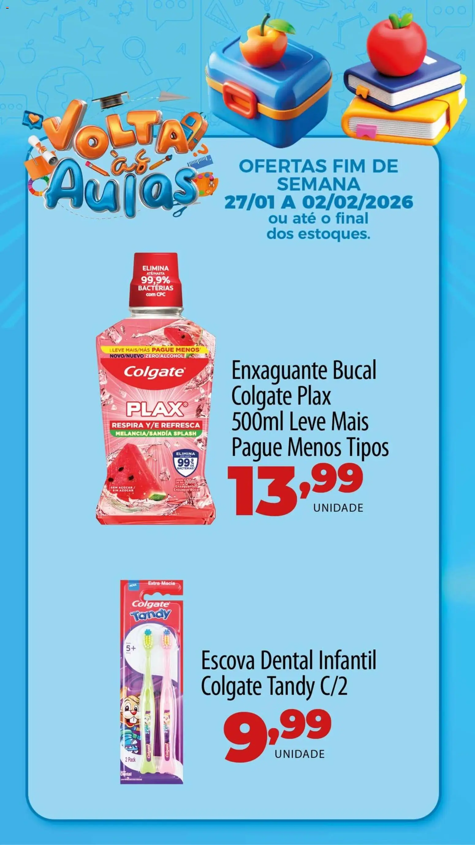 Akki Atacadista Folheto - válido de 27.01.2026 | Página: 7 | Produtos: Escova, Enxaguante bucal