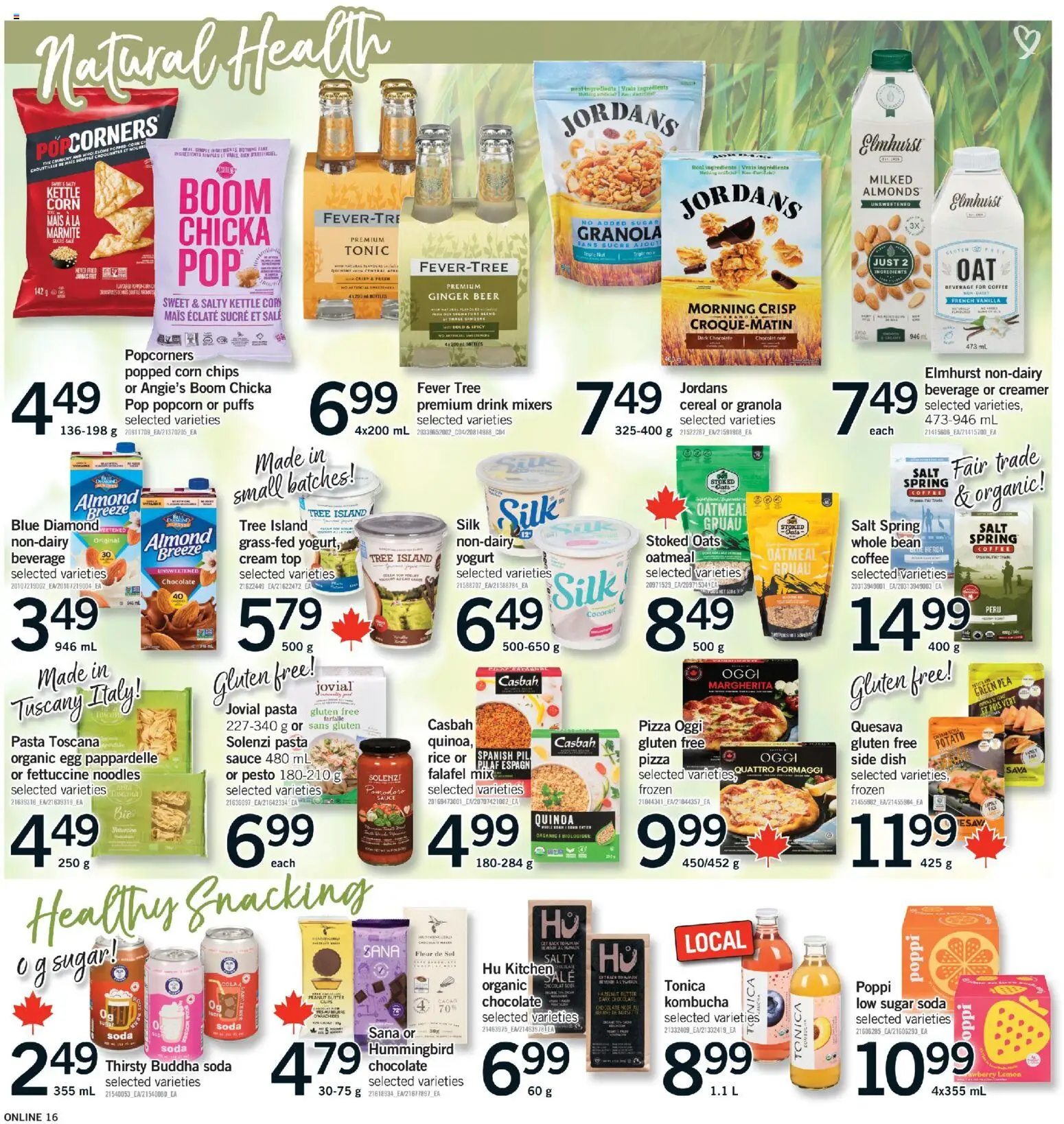 Fortinos flyer valid from 16.04.2026 | Page: 15 | Products: Rice, Chips, Yogurt, Coffee