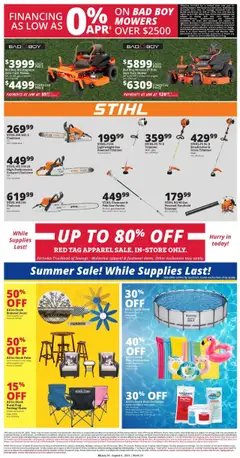 Rural King Weekly Ad - valid from 24.07.2025 | Page: 8