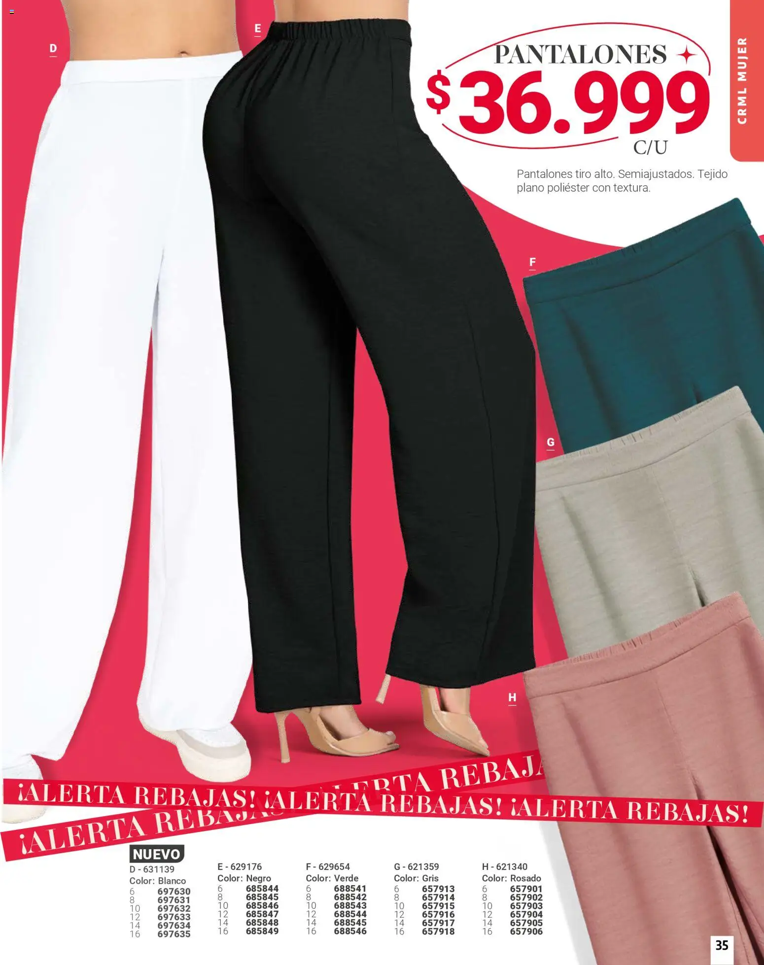 Carmel revista - valida desde el 01.02.2026 | Página: 35 | Productos: Pantalones