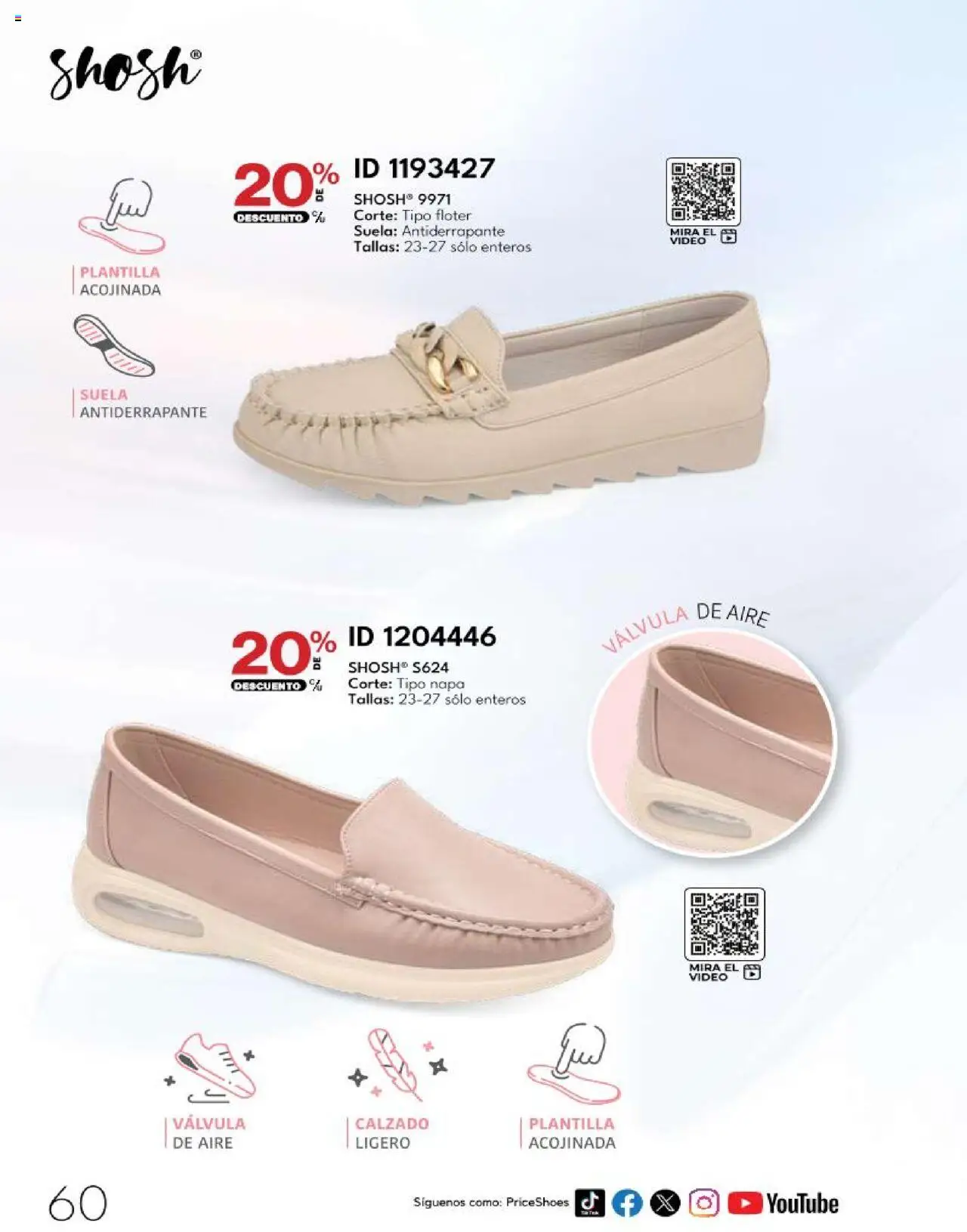 Nuevas ofertas de Price Shoes válidas en toda la República Mexicana desde el 14.10.2025. ¡Encuentra las mejores ofertas en Price Shoes - Catálogo - 10 Pagos sin Intereses! | Página: 60 | Productos: Válvula, Video