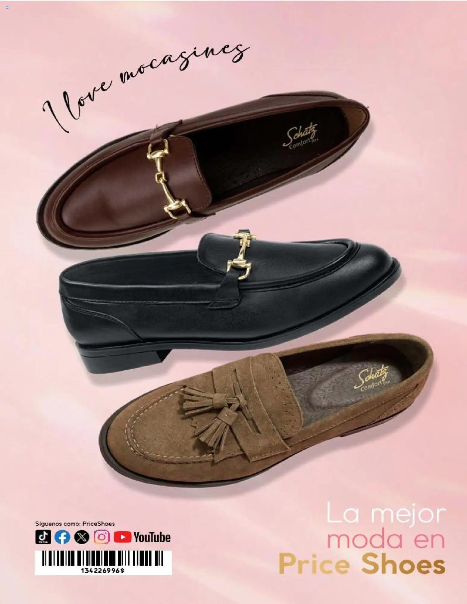 Nuevas ofertas de Price Shoes válidas en toda la República Mexicana desde el 23.04.2026. ¡Encuentra las mejores ofertas en Price Shoes catálogo Especial Confort! | Página: 68 | Productos: Mocasines