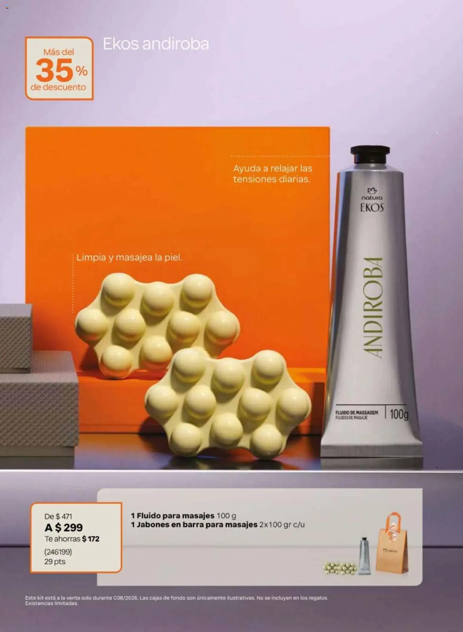 Nuevas ofertas de Natura válidas en toda la República Mexicana desde el 08.05.2026. ¡Encuentra las mejores ofertas en Natura campaña 8 2026! | Página: 26 | Productos: Barra, Té