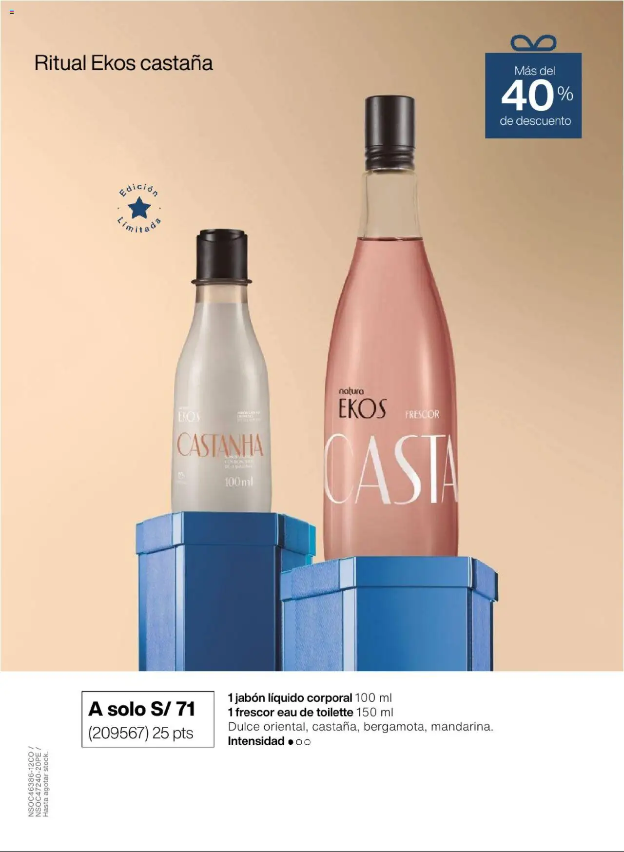 Catálogo Natura válido desde 03.09.2025 | Página: 14 | Productos: Jabón, EAU de Toilette