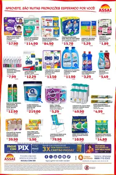 Assaí Atacadista ofertas - SE - Pré-Visualização do folheto da loja Assaí Atacadista, válido de 02.03.2026 | Página: 4 | Produtos: Desodorante, Cadeira de praia, Taças, Bebida