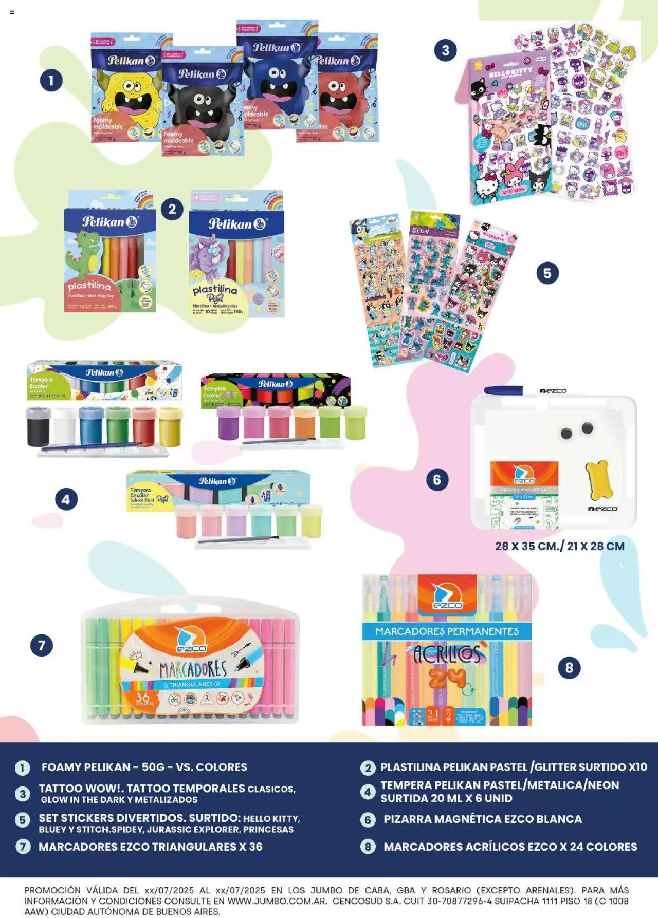 Jumbo - Dia del Niño │ válido desde el 05.08.2025 | Página: 12 | Productos: Rosario, Pizarra