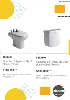Vista previa Blaisten catálogo válido desde el 11.12.2025 | Página: 3 | Productos: Bidet
