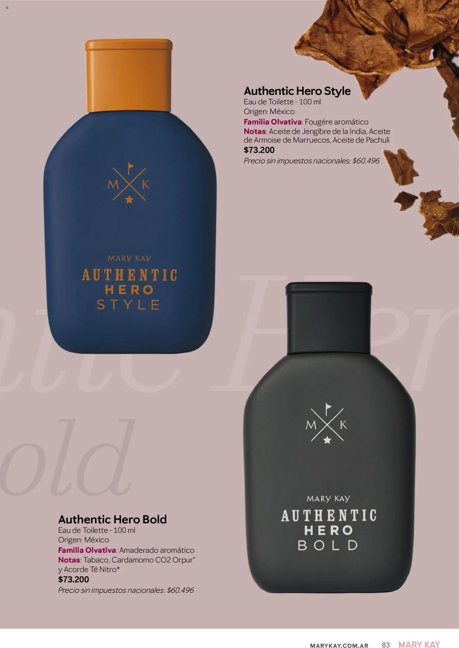 Mary Kay - Look Digital Otoño 2026 │ válido desde el 01.04.2026 | Página: 83 | Productos: Eau de toilette, Aceite, Té