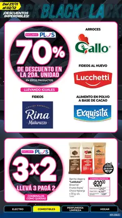 Vista previa La Anonima - Black Friday válido desde el 27.11.2025 | Página: 16 | Productos: Arándanos, Manteca, Castañas de caju, Cacao