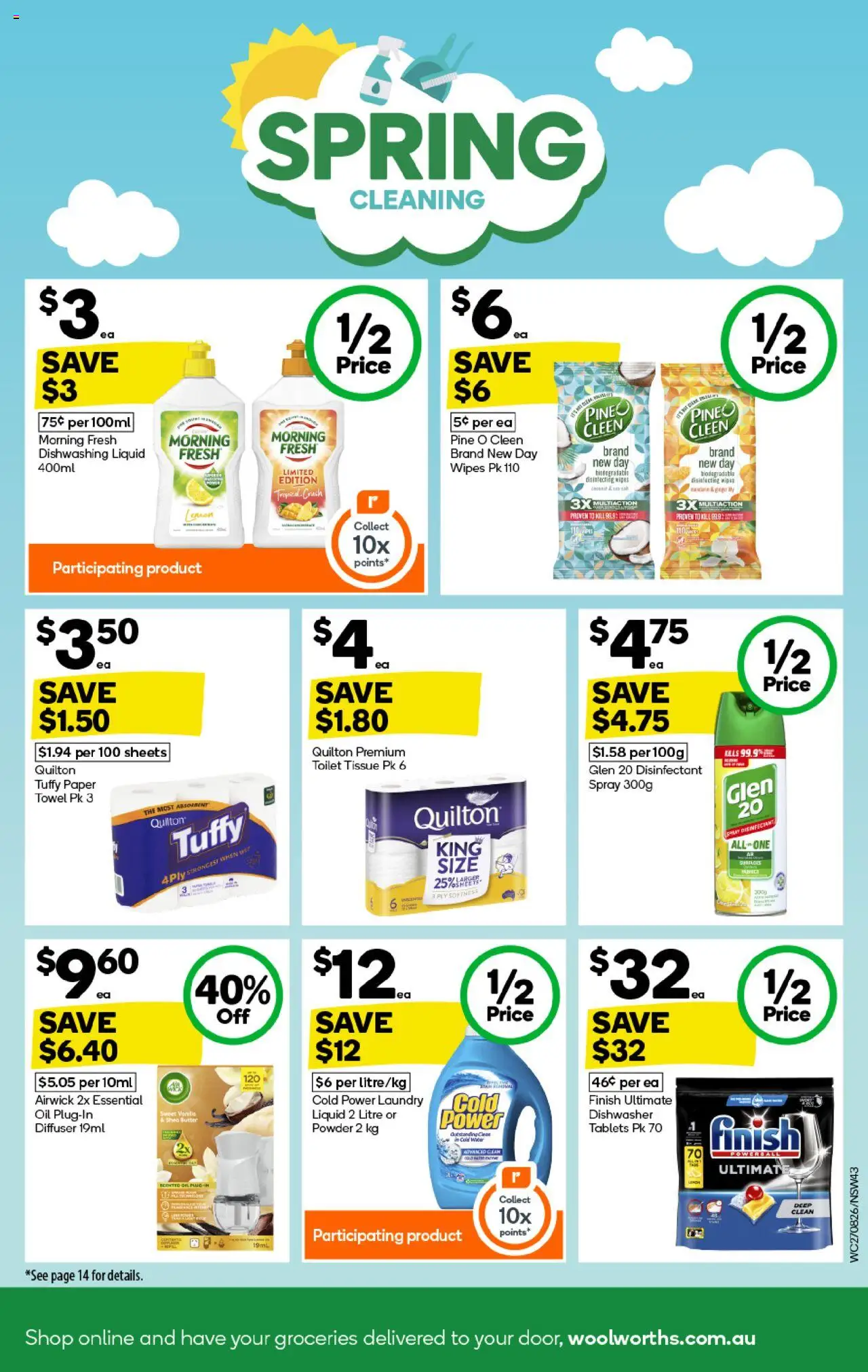 Woolworths catalogue - valid from 27.08.2025 | Page: 43 | Products: Oil, Water, Salt, Dishwasher