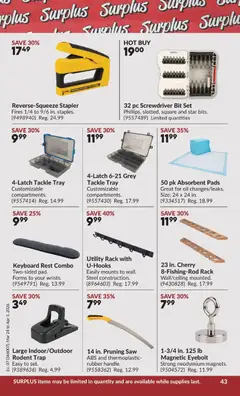 Preview of Princess Auto flyer - 2 Week Sale! from shop Princess Auto valid from 24.03.2026 | Page: 51