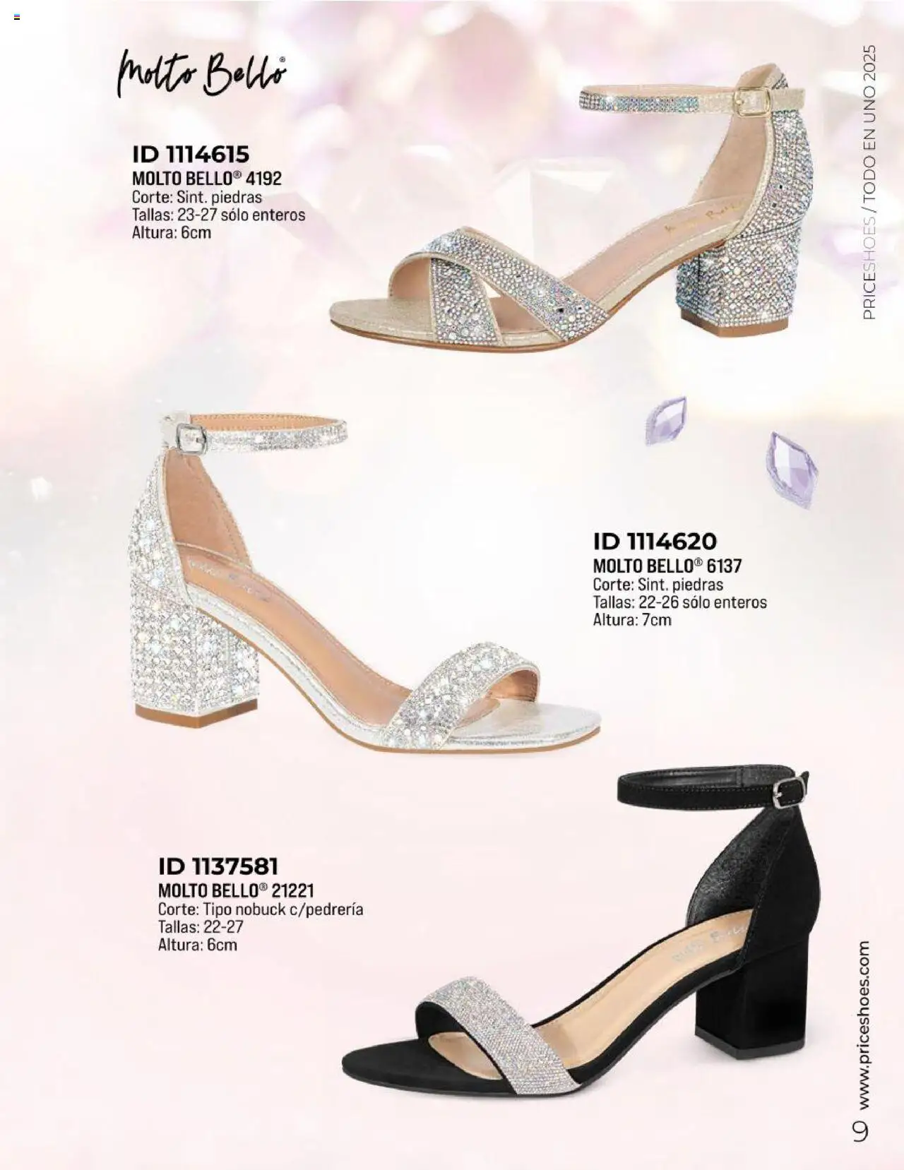 Nuevas ofertas de Price Shoes válidas en toda la República Mexicana desde el 05.05.2025. ¡Encuentra las mejores ofertas en Price Shoes catálogo Todo En 1 2025! | Página: 9