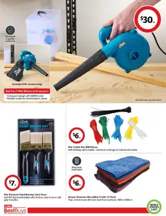 Preview of Coles Best Buys - Project Home - valid from 13.02.2026 | Page: 5 | Products: Table, Accessories, Cable, Bag