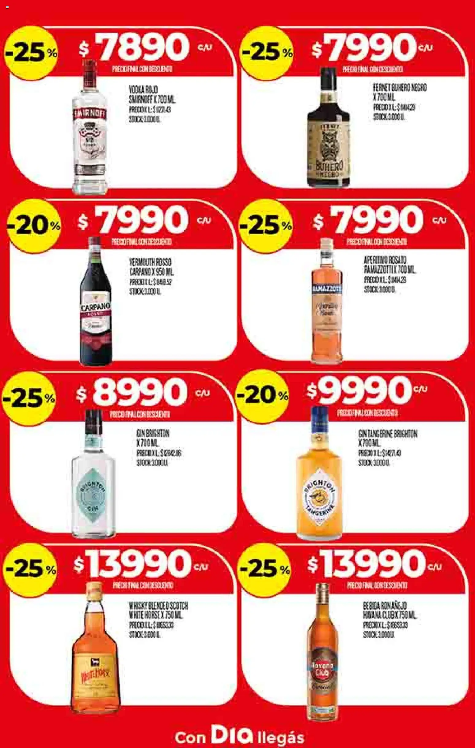 Dia - Ofertas - Salta y Jujuy │ válido desde el 14.01.2026 | Página: 17 | Productos: Vodka, Whisky, Gin, Fernet