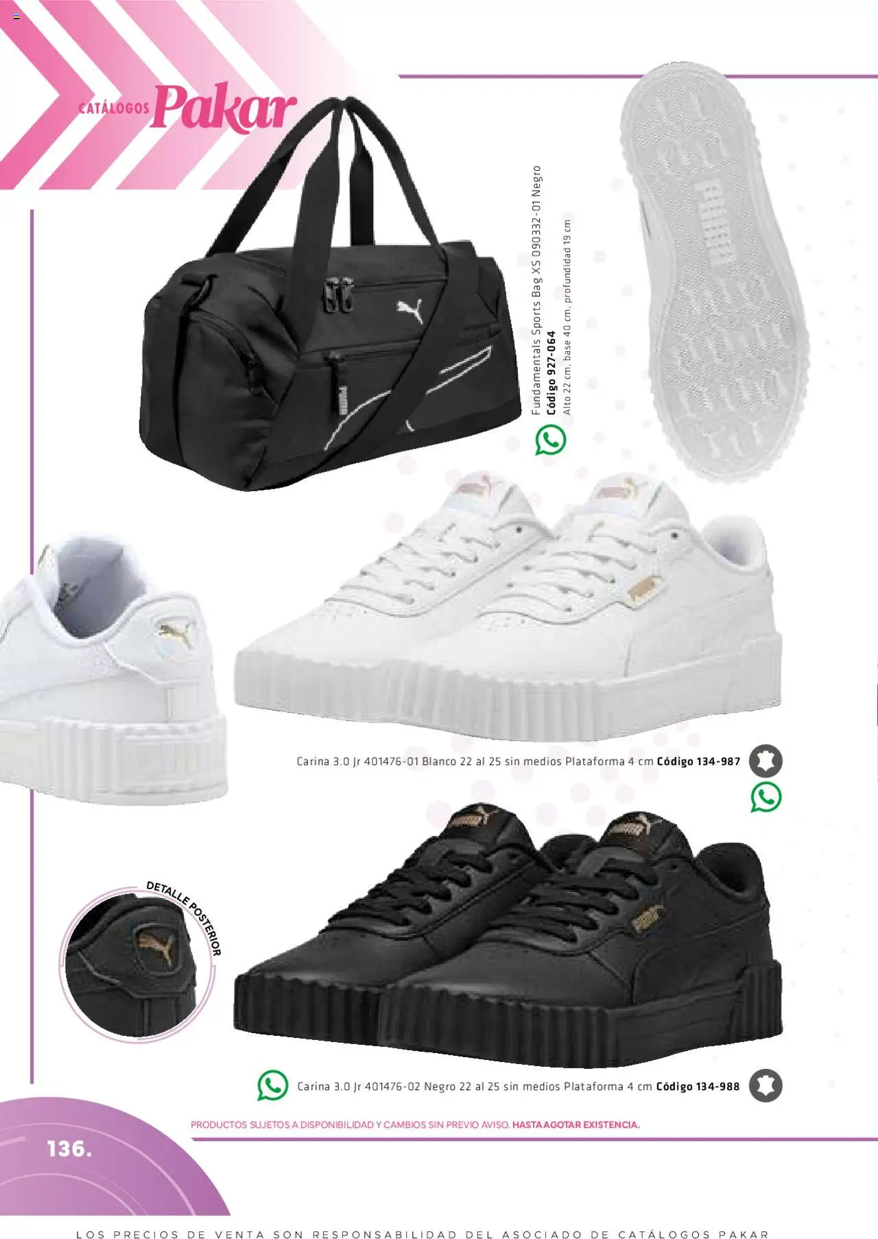 Nuevas ofertas de SC Pakar válidas en toda la República Mexicana desde el 06.03.2025. ¡Encuentra las mejores ofertas en SC Pakar catálogo Women! | Página: 136