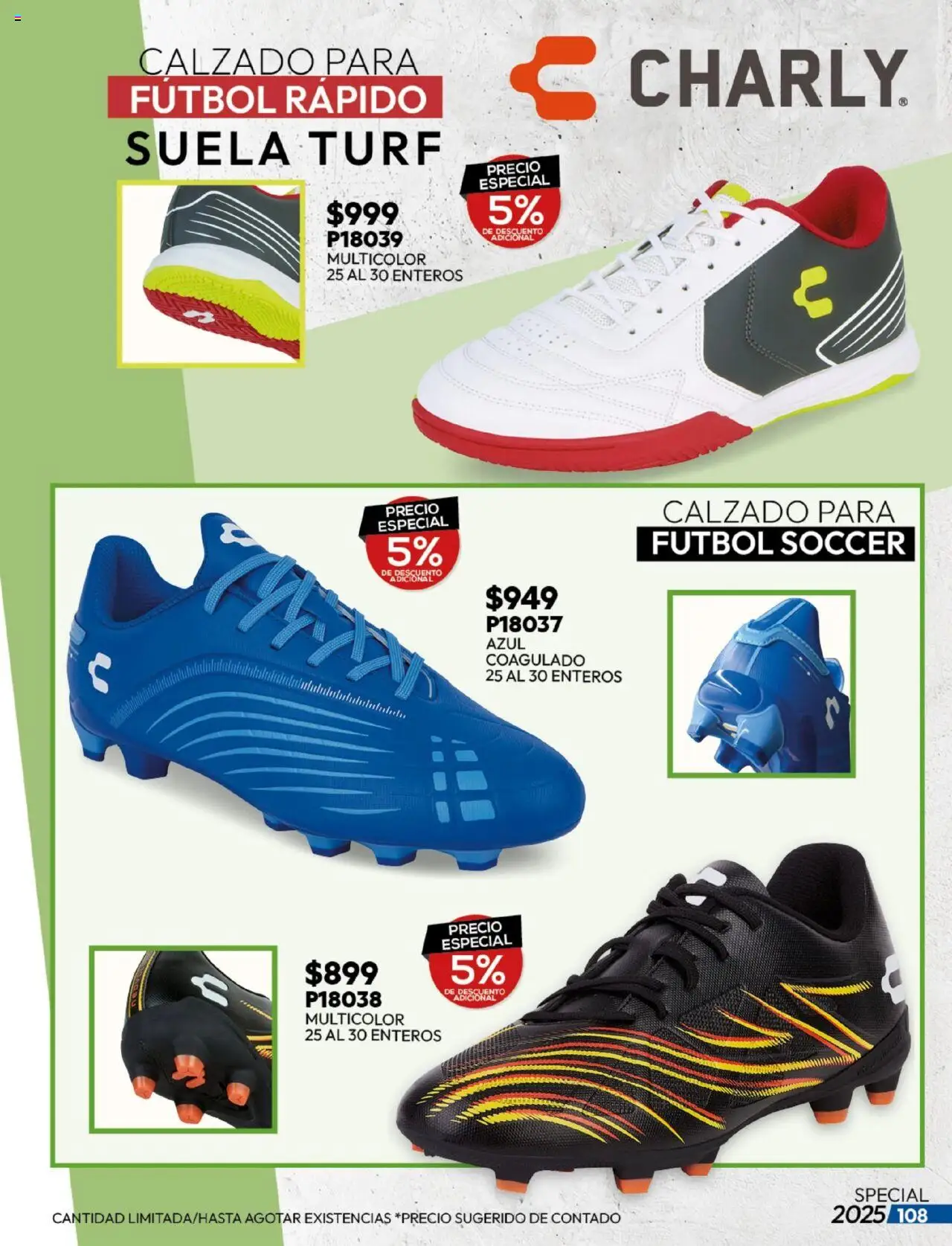Nuevas ofertas de Cklass válidas en toda la República Mexicana desde el 25.08.2025. ¡Encuentra las mejores ofertas en Cklass - Catálogo Sportweek! | Página: 109