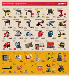 Benoit - Ofertas Janeiro  - Pré-Visualização do folheto da loja Benoit, válido de 01.01.2026 | Página: 11 | Produtos: Moedor, Parafusadeira, Esmerilhadeira, Compressor