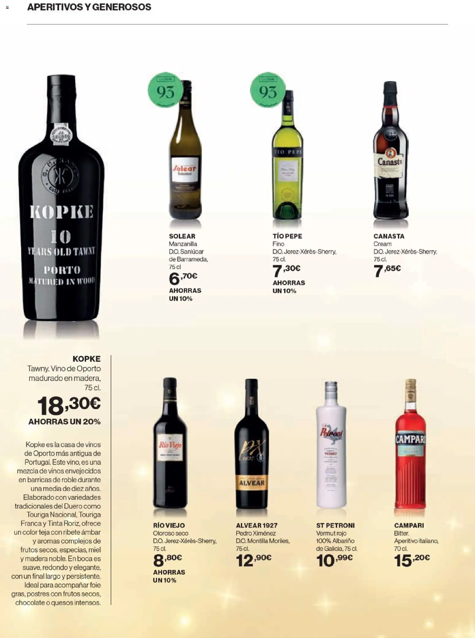 Nuevas ofertas de El Corte Inglés válidas en toda la República Mexicana desde el 20.11.2025. ¡Encuentra las mejores ofertas en El Corte Inglés catálogo La Bodega ! | Página: 34 | Productos: Chocolate, Vino, Canasta