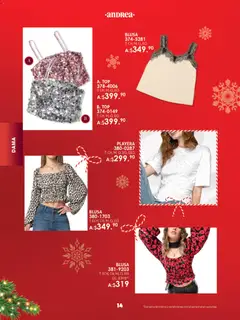 Vista previa de Andrea catálogo Guía de regalos, nuevo folleto de la tienda, válido en México a partir del 23.11.2025 | Página: 14