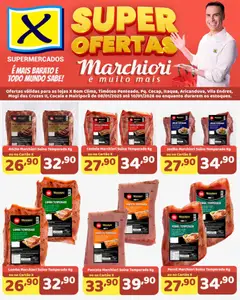 X Supermercados - Ofertas Marchiori  - Pré-Visualização do folheto da loja X Supermercados, válido de 08.01.2026