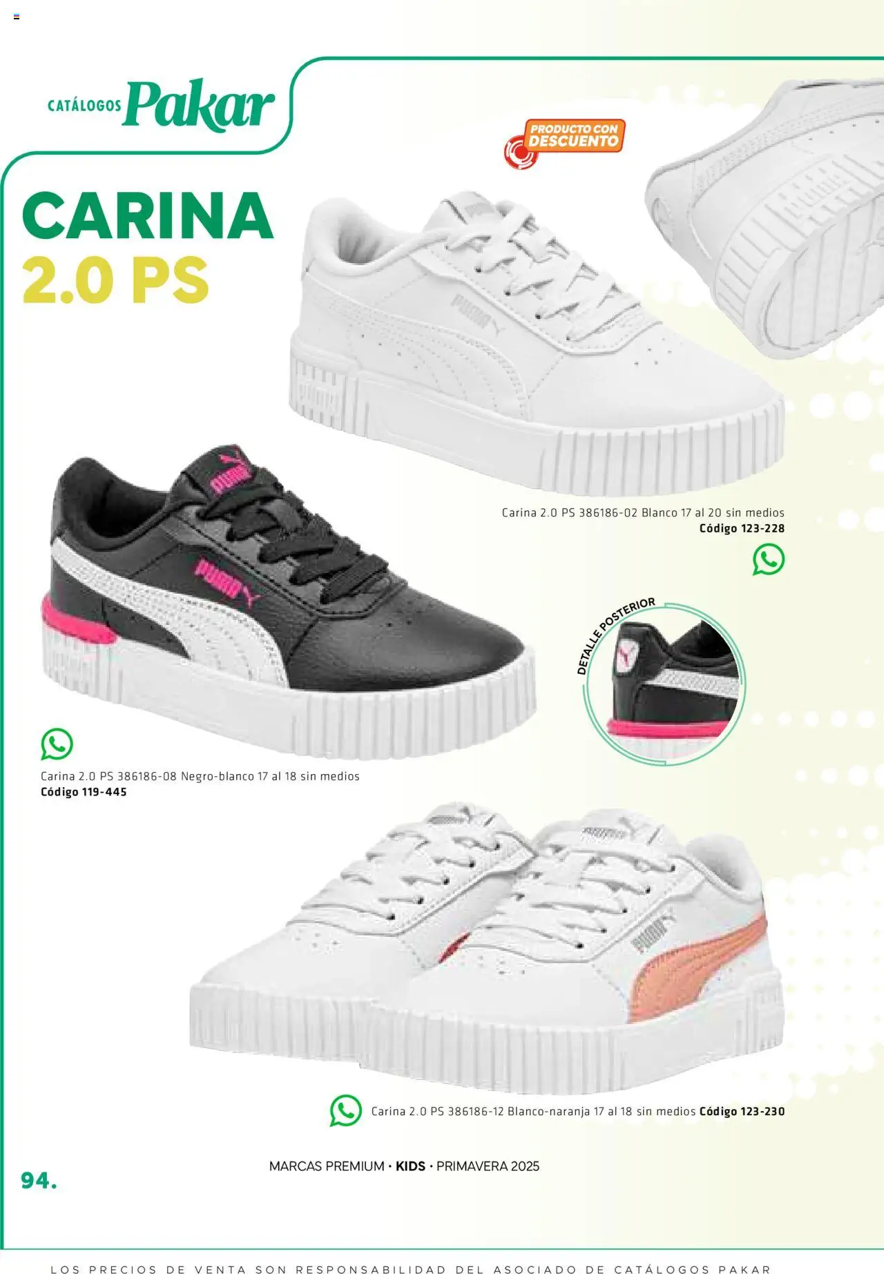 Nuevas ofertas de SC Pakar válidas en toda la República Mexicana desde el 28.02.2025. ¡Encuentra las mejores ofertas en SC Pakar catálogo Premium - Kids! | Página: 94
