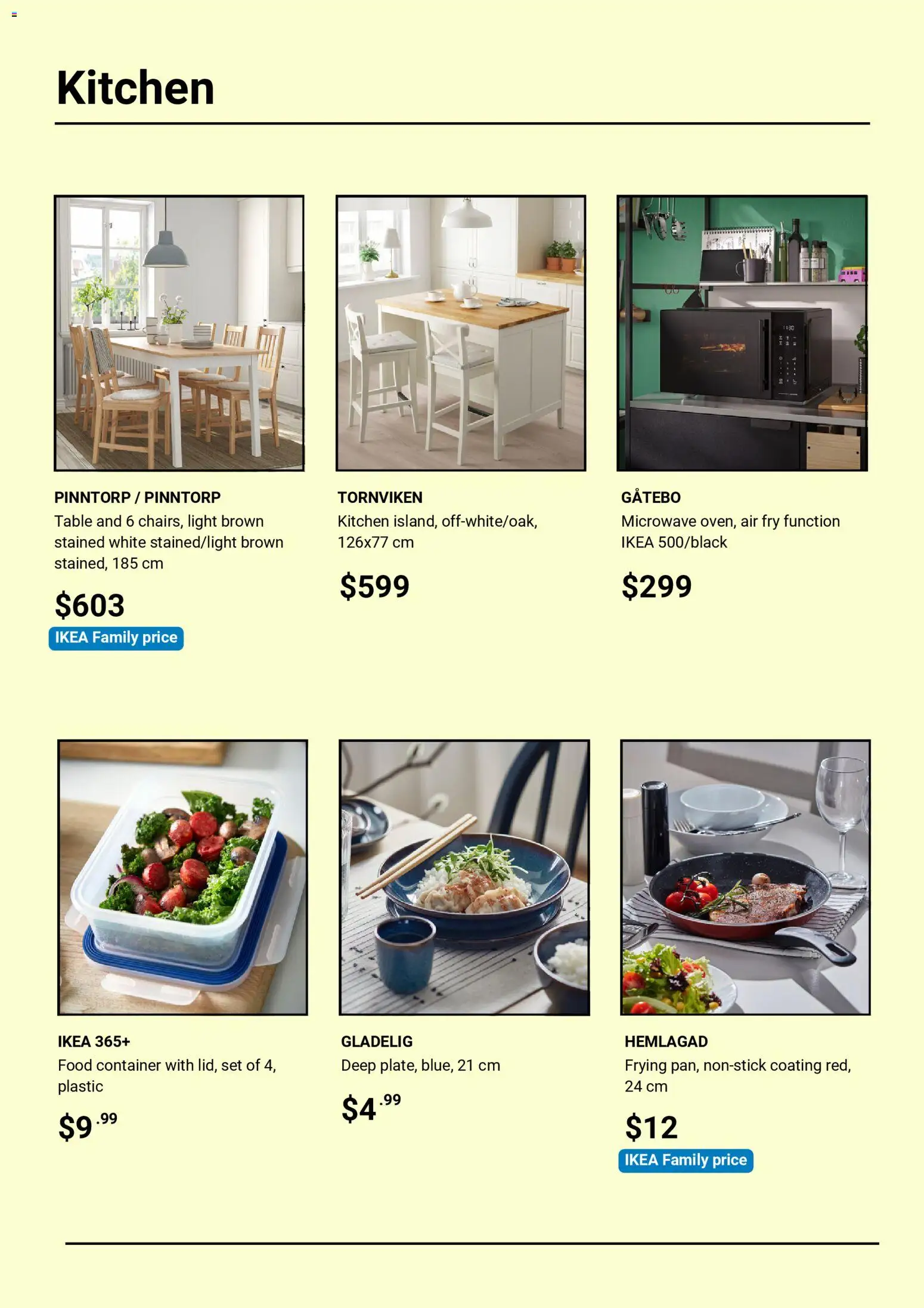 IKEA catalogue - valid from 17.04.2026 | Page: 2 | Products: Table, Light, Microwave